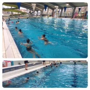 cycle piscine