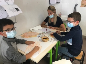 masques africains en CE2A
