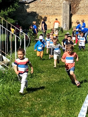 Les maternelles pour la course contre la faim