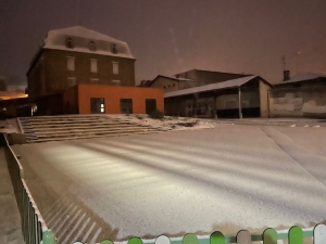 Sous la neige !