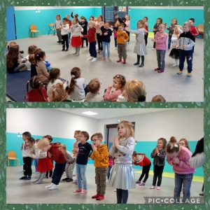 La danse &quot;cadeau&quot; des GS
