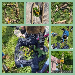 Land Art classe de CP/CE1