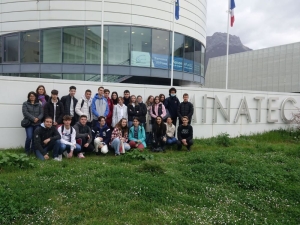 visite à Minatec des 1ère Spé SPC