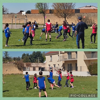 début du cycle rugby - CM2B