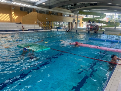 Début du cycle piscine