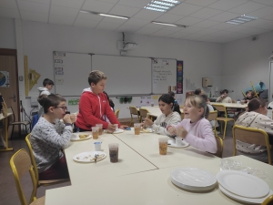 petit d&eacute;jeuner et balade en CM2B