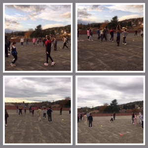 Jeux collectifs - classe de CM2 A