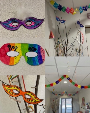 Préparation au carnaval
