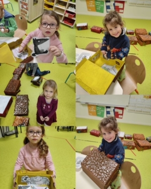 Boîtes à conter de la classe verte