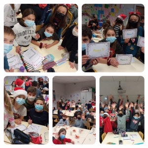 Fête de Noël en CM2