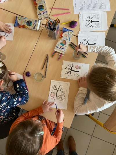 Aquarelle - classe de CP