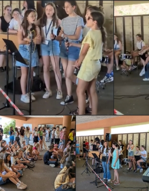 Club de musique et la chorale du coll&egrave;ge
