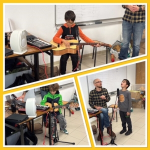 enregistrement : projet conte musical CE2
