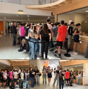 D&eacute;couverte de la caf&eacute;t&eacute;ria du lyc&eacute;e par les 3&deg;