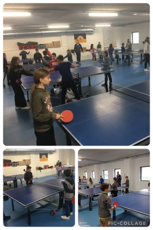 Cycle tennis de table des CM2